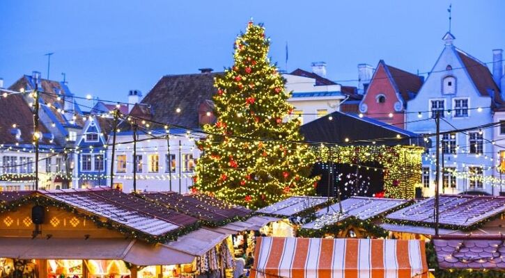 TALLINN NOEL PAZARLARI Türk Hava Yolları ile 3 Gece